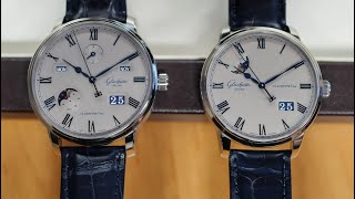 New Glashütte Original Senator Excellence steel ed  Perpetual Calendar amp panoramicDate [upl. by Riplex]