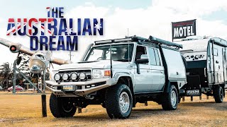 THE AUSTRALIAN DREAM  WALKTHROUGH OF OUR 79 SERIES AND CAMPER GIVEAWAY [upl. by Matazzoni660]