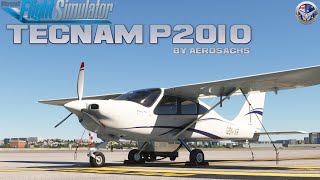 Tecnam P2010 180HP by Aerosachs  FlightReview  Microsoft Flight Simulator 2020 [upl. by Innavoeg558]