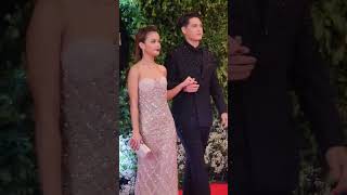 Looking very stylish tonight are Andi Abaya and Kobie Brown ABSCBNBall2023 ABSCBNRedCarpet2023 [upl. by Nisotawulo667]