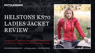 Helstons KS70 ladies jacket review [upl. by Suiluj]