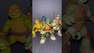 Posing TMNT 2012 Figures  PlayMates Toys TMNT [upl. by Aimekahs]