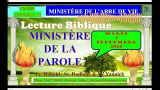 Lecture Biblique Avec Fr Renold  Exode 79 [upl. by Susy]