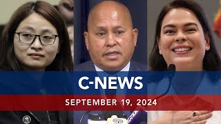 UNTV CNEWS  September 19 2024 [upl. by Neveda653]