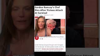 GORDON RAMSAY’S CHEF DIES breakingnews gordonramsay greenscreen [upl. by Stelu]