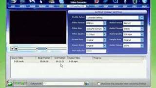 Extra Video Converter can convert video to AVI MPEG Apple iPod Sony PSP 3gp Zune WMV FLV MOV MP3 WMV OGG or WAV  wwwDVDCopyRipcom [upl. by Yasui5]