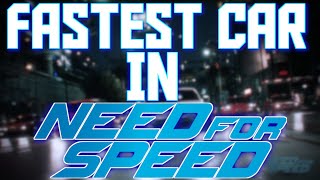 Fastest Car In Need For Speed 2015 Best overall racedrift build [upl. by Amye]