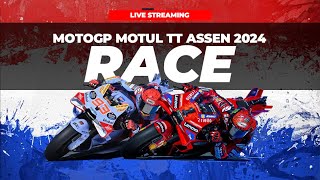 LIVE Race MotoGP Moto2 Moto3 TT Assen 2024 Timing On Board [upl. by Mauchi760]