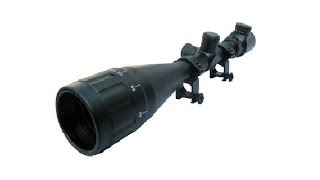 Riflescope 624x50 Cannochiale zoom da puntamento reticolo balistico [upl. by Atnoled]