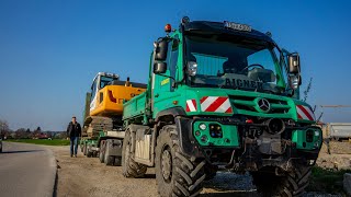 Unimog U430 in den Alpen  40T Gespann  Henne Roadtrip Teil 1 [upl. by O'Shee]