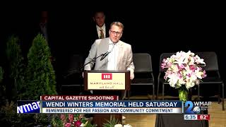 Capital Gazette workers memorialized over weekend [upl. by Gavin]