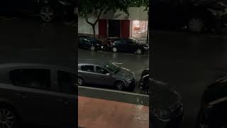 Rain in Gandia valencia spainaurhum🇪🇸 [upl. by Eux463]