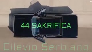 Cllevio Serbiano  44 Sakrifica  Official Video 4k [upl. by Erlene298]