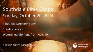 Sunday Service  October 27 2024  1100 AM  John 1518164  Hate  Forewarned Is Forearmed [upl. by Ause]