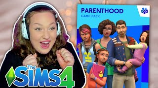 The Sims 4  PARENTHOOD  CAS REVIEW [upl. by Lucier]