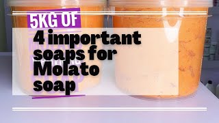 4 important soaps that most be added to Molato soap [upl. by Ekyt]