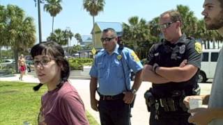 Sgt Baginski CPD attempts to shut down an open picnic [upl. by Annovad]