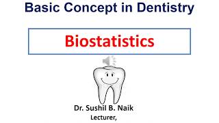 Biostatistics in public health dentistry [upl. by Yunfei514]