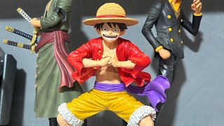 Unboxing One Piece Grandista Luffy 2024 New Release [upl. by Noizneb]