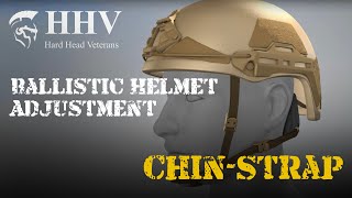 ATE Ballistic Helmet ChinStrap Adjustment [upl. by Rennob]