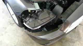 2014 Dodge Charger  Front Bumper Fascia Cover Removed To Change Headlight Bulbs [upl. by Alden]