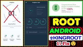 How To Root with KingRoot Any Android 2022 KingRoot is Working In Android 11 10 9 81 Fix 1 Problem [upl. by Suneya]