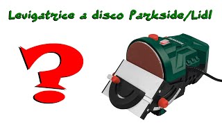 Levigatrice da banco Parkside recensione [upl. by Llertnom]