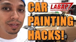 Car Painting HACKS No Primer Needed Over Clearcoat  Basecoat With Atom X16 [upl. by Arihsa]