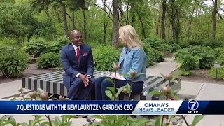 7 questions with Lauritzen Gardens new CEO [upl. by Ecahc827]