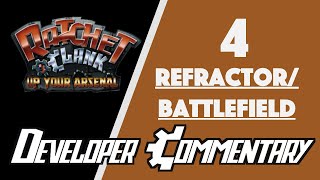 Ratchet amp Clank 3 Dev Commentary 4  Marcadia Refractor  Battlefield [upl. by Cheney]