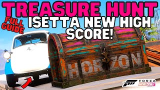 Treasure hunt ISETTA NEW HIGH SCOREFH5 Treasure chest location series 28Forza Horizon 5 [upl. by Dane130]