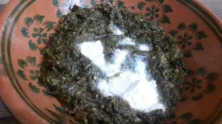 saag recipe by Haiqa Noor  saag amp butter  very tasty 😋 recipe [upl. by Lime]