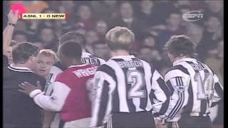 Arsenal 20 Newcastle League Cup 1996 Bruce Rioch v Terry McDermott [upl. by Darra]