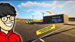 I OPENED A GROCERY STORE IN DESERT  Grocery Store Simulator Gameplay 1 [upl. by Schroder714]