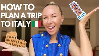 HOW TO PLAN YOUR FIRST TRIP TO ITALY  EVERYTHING You Need to Know I Italy Travel [upl. by Amahcen]