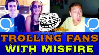 Trolling Fans On Omegle With MisFire [upl. by Aistek224]