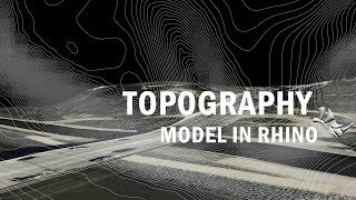 Topography Model in Rhino [upl. by Annorah]