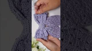 Tejiendo un moño a crochet crochet shorts handmade [upl. by Xuaeb]