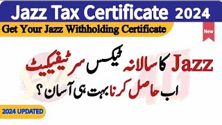 How to Get Jazz Withholding Tax Certificate in 2024  Just One Mint  Adjustable Tax 236  IRIS [upl. by Abert]