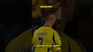 CR7 vs Al Wehda cr7 cristianoronaldo [upl. by Aiceila]