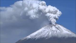 Los Volcanes Popocatépetl e Iztaccíhuatl vistos desde Nealtican [upl. by Bonny]