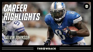 Calvin Johnson MEGATRON  NFL Legends Highlights [upl. by Barde]