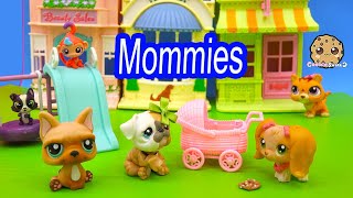 LPS Mommies Series Littlest Pet Shop  Newborn Baby At Park  Part 62 Cookieswirlc Video REUPLOAD [upl. by Eimam]