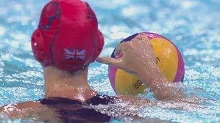 Italy v Team GB Full Match  Womens Water Polo Classification  London 2012 Olympics [upl. by Celinka]