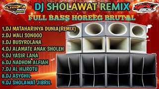 DJ SHOLAWAT TERBARU 2023 PUL BASS MANTAP ALAMAT ANAK SHOLEH COCOK BUAT CEK SOUND HAJATAN [upl. by Zere]