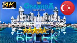 4K GRANADA LUXURY BELEK 2024 HOTEL ЛИЧНОЕ МНЕНИЕ GOOD BEACH RESORT ANTALYA TURKEY [upl. by Oralia378]