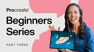 Procreate Beginners Series Part Three  Editing Tools [upl. by Arataj]