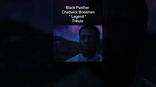 Black Panther Chadwick Boseman Legend Tribute marvel blackpanther [upl. by Yauq]