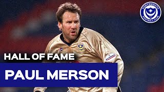 PAUL MERSON  Pompey Hall of Fame 2017 [upl. by Fulks]