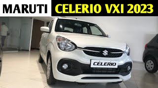 Maruti Celerio VXI Amt 2023 🤩 RealLife Review [upl. by Goebel]